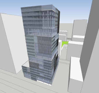 现代风格高层办公楼