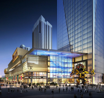 城市商业综合体 超高层办公酒店 商业街区