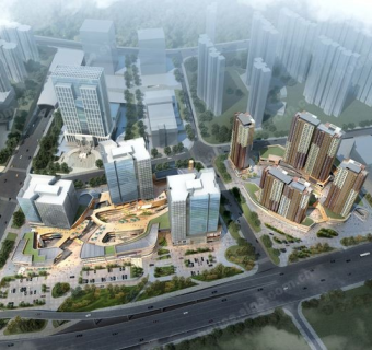 城市综合体 商业中心 住宅小区 街区式商业