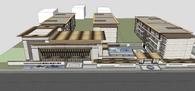 国宾馆 高奢中式会所 新中式接待中心酒店 新中式会务中心