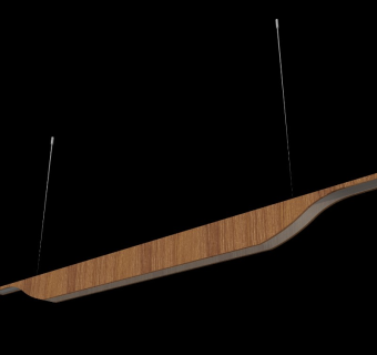 X现代风格办公室工位吊灯