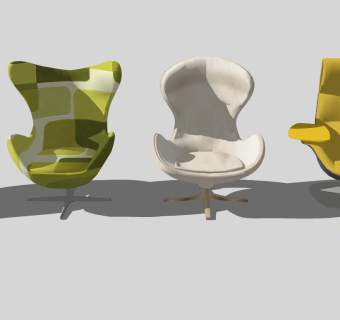 经典现代北欧单人沙发集合