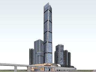 02超高层城市综合体商业MALL 高层住宅高层办公高层酒店