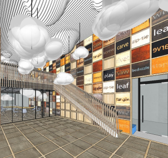 909展示中心室内工装