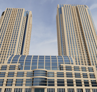 简欧商业高层酒店