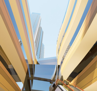 现代商场高层办公城市综合体