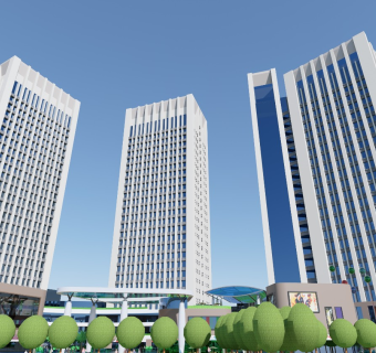 现代写字楼 城市综合体