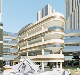 现代商场 商业高层 城市综合体