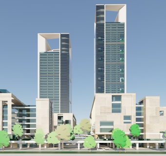 现代商业街 商业高层 城市综合体