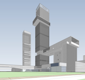 现代写字楼 城市综合体