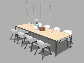 北欧风格餐桌椅组合