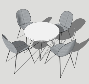 北欧简约休闲桌椅