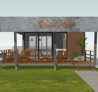 北欧户外休闲餐吧餐厅咖啡店