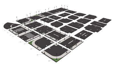 现代市政道路公路