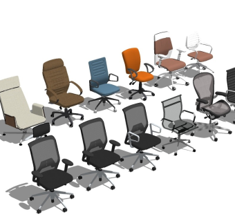 现代办公椅旋转椅