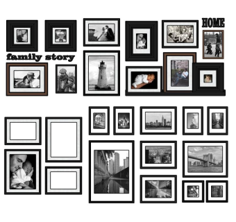 现代黑白装饰画挂画壁画 家居软装