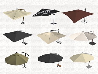 现代户外遮阳伞太阳伞雨蓬