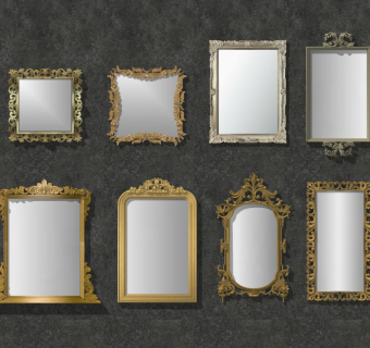 欧式金属玄关镜装饰镜墙饰