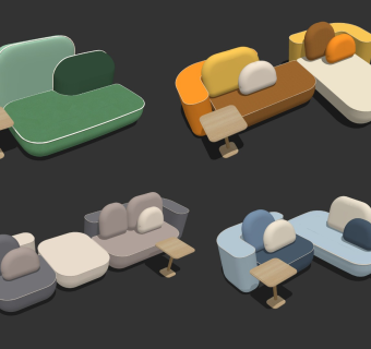 现代拼接沙发懒人休闲沙发