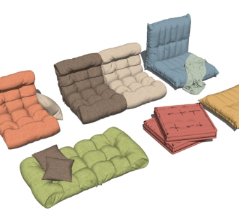 现代糖果色懒人沙发坐垫 休闲沙发