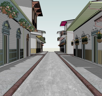 现代特色商业街区