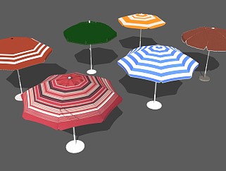 现代沙滩<em>太阳</em>伞遮阳伞雨伞组合