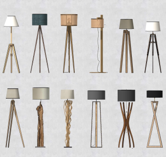 现代简约落地灯立式灯 灯饰灯具