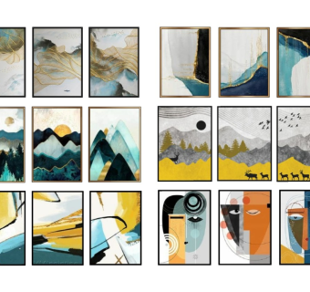 现代艺术装饰画