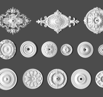 欧式雕花天花雕塑石膏线雕线