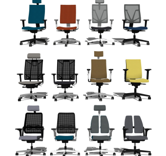 现代办公椅旋转椅