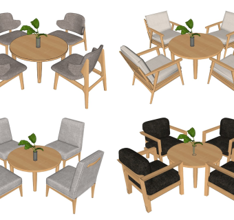 现代休闲桌椅 户外桌椅 咖啡桌椅