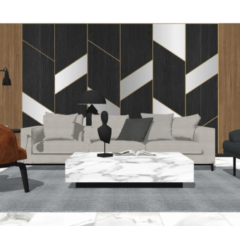 现代家居客厅 客厅沙发茶几组合