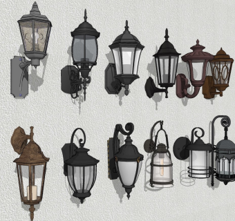 欧式户外壁灯庭院灯景观灯