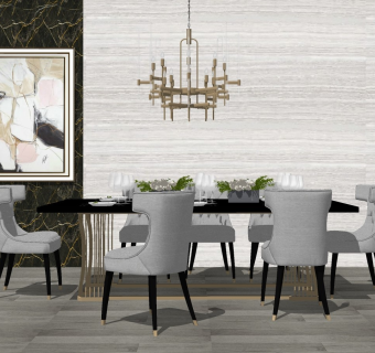 现代家居餐厅饭厅