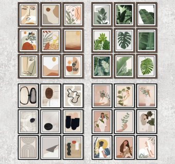 北欧装饰挂画 墙画 装饰画 室内软装摆件 墙饰