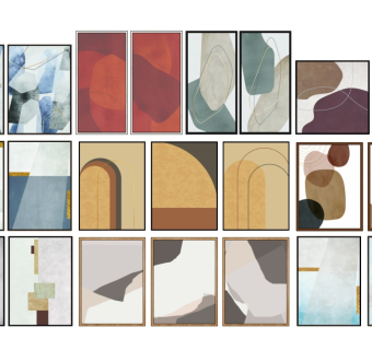 现代装饰画 墙饰 壁画挂画