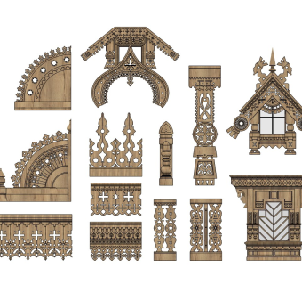 美式装饰雕花造型线 建筑装饰