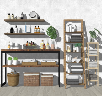 卫浴洗漱用品 卫生间置物架 毛巾架