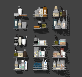 卫浴洗漱用品 卫生间置物架