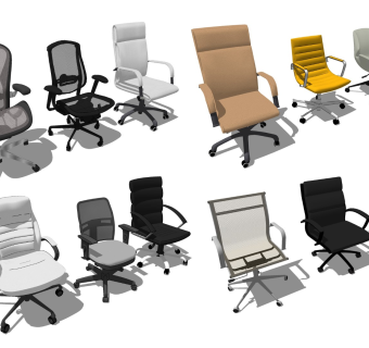现代办公椅旋转椅 办公家具