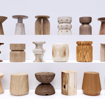 侘寂风木边几角几茶几  桌子桌几 木凳