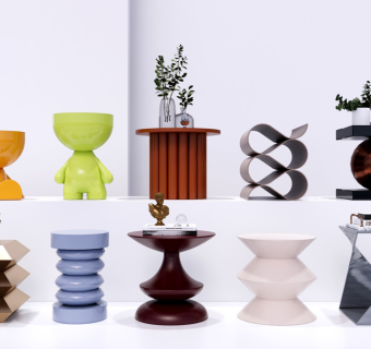 现代边几角几茶几 小桌子桌几