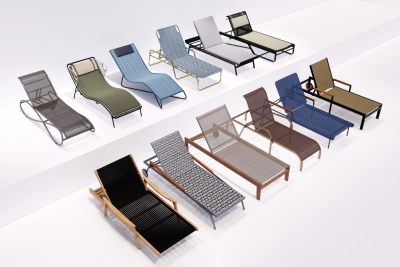 现代休闲躺椅 户外椅 沙滩椅