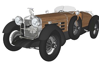 Hispano-Suiza老爷车汽车精品模型