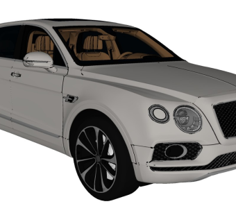 Bentayga_宾利汽车精品模型