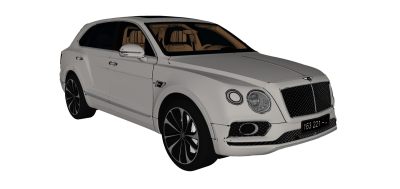 Bentayga_宾利汽车精品模型