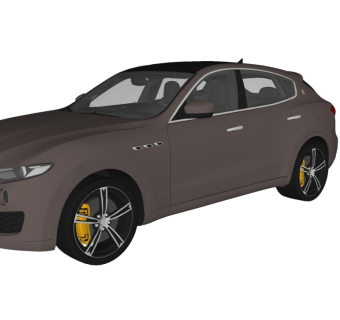 Levante玛莎拉蒂汽车精品模型