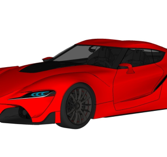 丰田牛魔王汽车精品模型