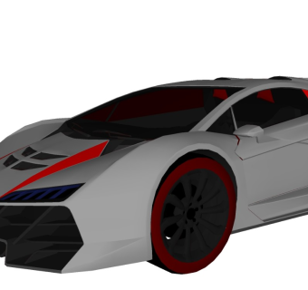 兰博基尼概念车汽车精品模型