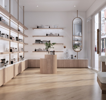 现代风  商业 小商铺化妆品店 SU模型